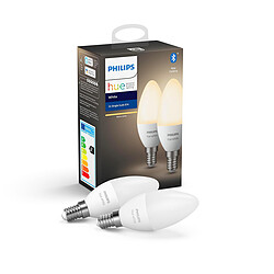 Philips Hue White 5.5W E14 x2