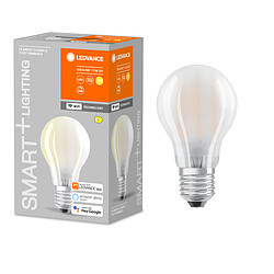 Ledvance Ampoule connectée Smart+ WiFi - Standard - E27 - Puissance variable Ampoule connectée Smart+ WiFi - Standard - Fil dépolie - 75W - E27 - Puissance variable