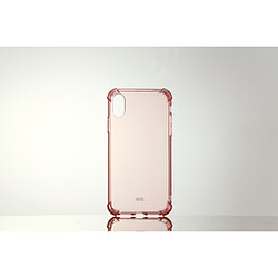 WE Coque Compatible avec [IPHONE XR] - Housse Fine avec Technologie Absorption des Chocs & Finition Premium TPU Silicone [Shock Absorbtion] - Rose Transparent