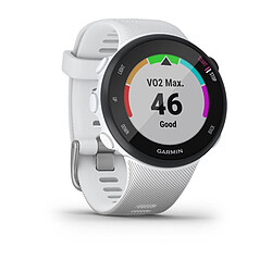 Avis Garmin Forerunner 45S - 39 mm - Blanc