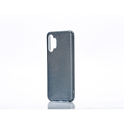 WE - Coque de protection paillette pour smartphone Samsung Galaxy A32 NOIR.Ultra-fine au toucher, protège des chocs et des rayures