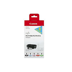 Canon Multipack de cartouches d'encre - PGI-9 MBK/PC/PM/R/G