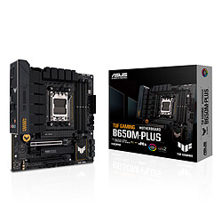 ASUS TUF GAMING B650M-PLUS WIFI Carte mère micro-ATX - Socket AMD AM5 - Chipset AMD X670 - 4 x DIMM, Max. 128GB (DDR5)