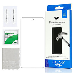 Acheter WE Verre Trempé pour Samsung Galaxy S21 Plus - Film Protection écran S21 Plus - Film Protection écran Anti-Rayures - Anti-Bulles d'air Ultra Résistant - Dureté 9H Glass