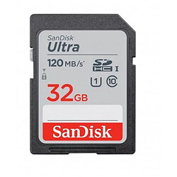 Sandisk Ultra SDHC - 32 Go Carte mémoire - 32 Go - SDHC - SDSDUN4-032G-GN6IN