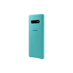 Avis Samsung Coque Silicone Galaxy S10 Plus - Vert