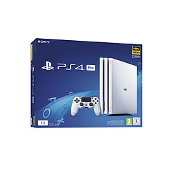 Sony Console PS4 PRO 1To White Chassis B + Qui es-tu ? (voucher) - Occasion