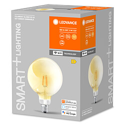 Ledvance Ampoule connectée Smart+ WiFi GLOBE125 Fil or 53W E27