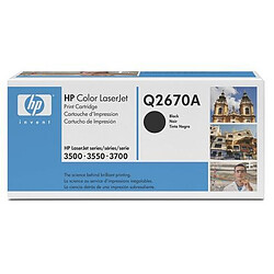 Toner imprimante laser noir HP Q2670A