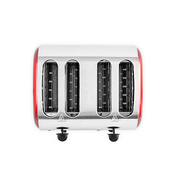 Acheter Kitchencook Grille-pain Inox rouge 1500W