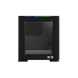 Avis Zalman X3 Noir Moyen Tour - Noir - RGB - Verre trempé