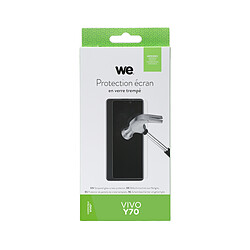 WE Verre trempé VIVO Y70: Protection écran - anti-rayures - anti-bulles d'air - ultra-résistant - dureté 9H Glass 