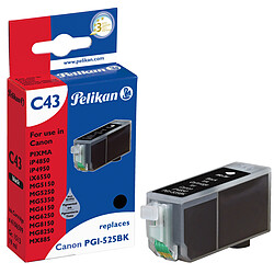 Pelikan Cartouche d'encre pour CANON PIXMA IP4850 (PGI- 525BK) - Noire -PIG.