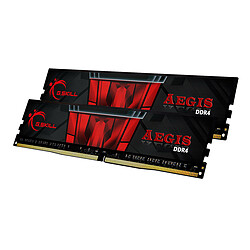 G.Skill Aegis 16 Go (2 x 8 Go) DDR4 3200 MHz CL16 Kit Dual Channel 2 barrettes de RAM DDR4 PC4-25600 - F4-3200C16D-16GIS