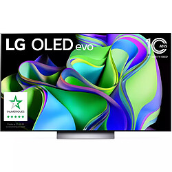 LG TV OLED 4K 65" 164 cm - OLED65C31LA 2023 Écran 65" 4K UHD - Dalle OLED 120Hz - Smart TV - WiFi - Bluetooth - HDR 10+ - Processeur Alpha 9 Gen 6 AI 4K (Quad Core) - Model EU