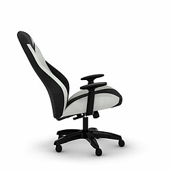 Corsair TC60 FABRIC GAMING CHAIR - RELAXED FIT - WHITE pas cher