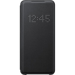 Etui folio LED View Cover pour Samsung Galaxy S20 - EF-NG980PB - Noir Etui folio LED View Cover pour Galaxy S20 - Noir