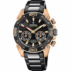 Montre connecté Homme Festina Montres CHRONOBIKE CONNECTED - F20548-1 Bracelet Acier Noir 