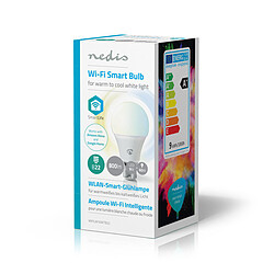 Acheter NEDIS Ampoule LED Intelligente Wi-Fi - Blanc Chaud à Blanc Froid - B22