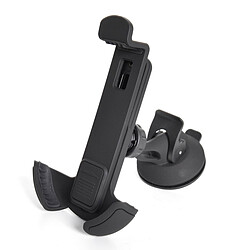 WE Support Smartphone pour Voiture Fixation Pare-Brise avec Ventouse pour Téléphone entre 4'' et 6.3'' Rotation Telephone à 360° - Noir