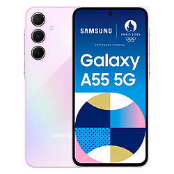 Samsung Galaxy A55 - 5G - 8/128Go - Lilas