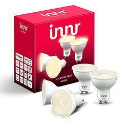 Innr Smart Spot White GU10 Single lens - Pack de 4