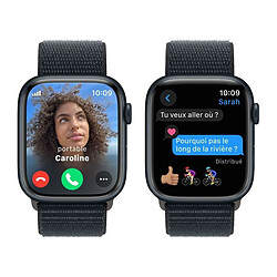 Acheter Apple Watch Series 9 GPS + Cellular, boîtier en aluminium minuit de 45 mm, boucle Sport minuit