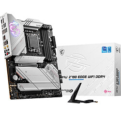 MSI MPG Z790 EDGE WIFI DDR4 Carte mère ATX - Socket 1700 - Intel Z790 Express - 4x DDR4 - M.2 PCIe 4.0 - USB 3.2 - PCI-Express 5.0 16x - LAN 2.5 GbE - Wi-Fi 6E/Bluetooth 5.2