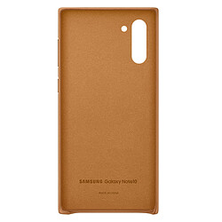 Acheter Samsung Coque cuir Galaxy Note10 - Camel