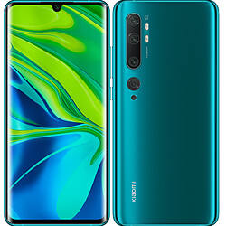 Xiaomi Mi Note 10 - 128 Go - Vert · Reconditionné Ecran 6.47'' 3D AMOLED - 5 caméras avec objectif principal 108 MP - Batterie 5260 mAh - Capteur d'empreintes sous l'écran - MIUI 11