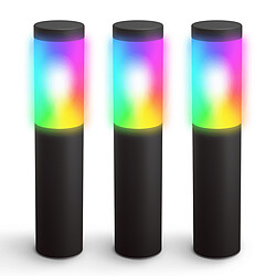 Innr Outdoor Smart Pedestal Light Colour - Pack de 3