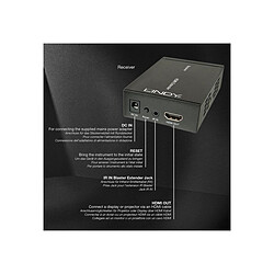 Avis LINDY Kit extender HDMI & IR sur IP (100Base-T) - 100m