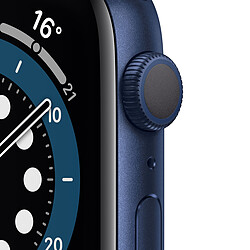 Apple Watch Series 6 - GPS - 44 - Alu Bleu / Bracelet Sport Deep Navy - Regular · Reconditionné pas cher