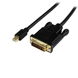 StarTech.com Câble adaptateur Mini DisplayPort vers DVI-D actif 1,8 m - 1920 x 1200 - Noir Adaptateur actif Mini-DisplayPort vers DVI-D (Mâle/Mâle) - 1,8m