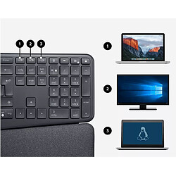 Logitech K860 Ergo Noir pas cher