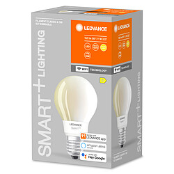 Ledvance Ampoule connectée Smart+WiFi Standard Fil dépolie 100W E27 - Puissance variable