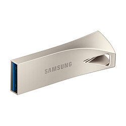 CLE USB SAMSUNG 64G USB 3.1 BAR PLUS - CHAMPAGNE SILVER VITESSE LECTURE JUSQU'A 200Mo/S MUF-64BE3/APC