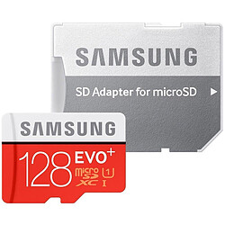 Samsung Carte Micro SDXC 128 Go EVO+