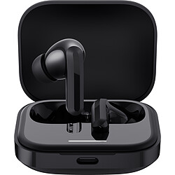 Xiaomi Redmi Buds 5 - Noir Ecouteurs sans fil Redmi Buds 5 noir - Bluetooth -  Nouveau design confortable - Réduction du bruit active - jusqu'à 40 heures d\'autonomie avec l\'étui de charge - IA Réduction du bruit du vent - Haut-parleur 12,4mm