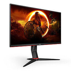 AOC 23.8' LED - 24G2SU - 1920 x 1080 pixels - 1 ms (MPRT) - 16/9 - Dalle VA - 165 Hz