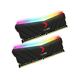 Avis PNY XLR8 Gaming EPIC-X RGB - 16 Go (2x 8 Go) DDR4 3600 MHz - CL18 - Noir/RGB