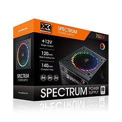 Xigmatek Spectrum 700W (80Plus White) - Alimentation PC non modulaire