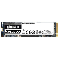 Kingston KC2500 250 Go - M.2 NVMe PCIe Gen 3.0 x 4 SSD interne - SKC2500M8/250G - Lecture 3500 Mo/s