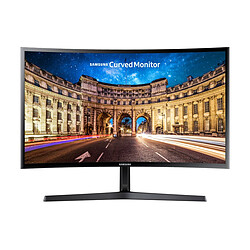 Samsung 23,5" LED C24F396H Ecran PC Gamer Incurvé - 1920x1080 - Dalle VA - 4 ms - 60 Hz - HDMI/DVI/VGA/DisplayPort