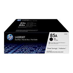 CE285AD - Pack de 2 toners HP 85A Noir