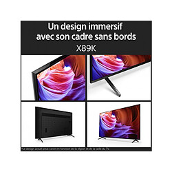 Sony TV LED 4K 50" 126 cm KD50X89K 2022 pas cher