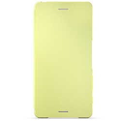 Sony Style Cover flip pour Xperia X - Jaune