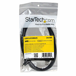 Acheter StarTech.com Câble Micro USB 2 m - A vers Micro B coudé 90° vers le bas