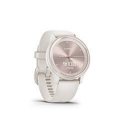 Avis Montres connectées mixtes Garmin VIVOMOVE SPORT 010-02566-01 - Bracelet Silicone Blanc