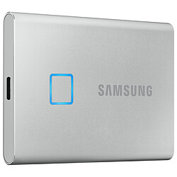 Samsung T7 TOUCH - 1 To - USB 3.1 Type A et Type C - Silver